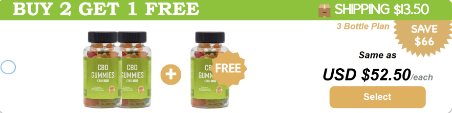 Wana CBD Gummies 3 bottle